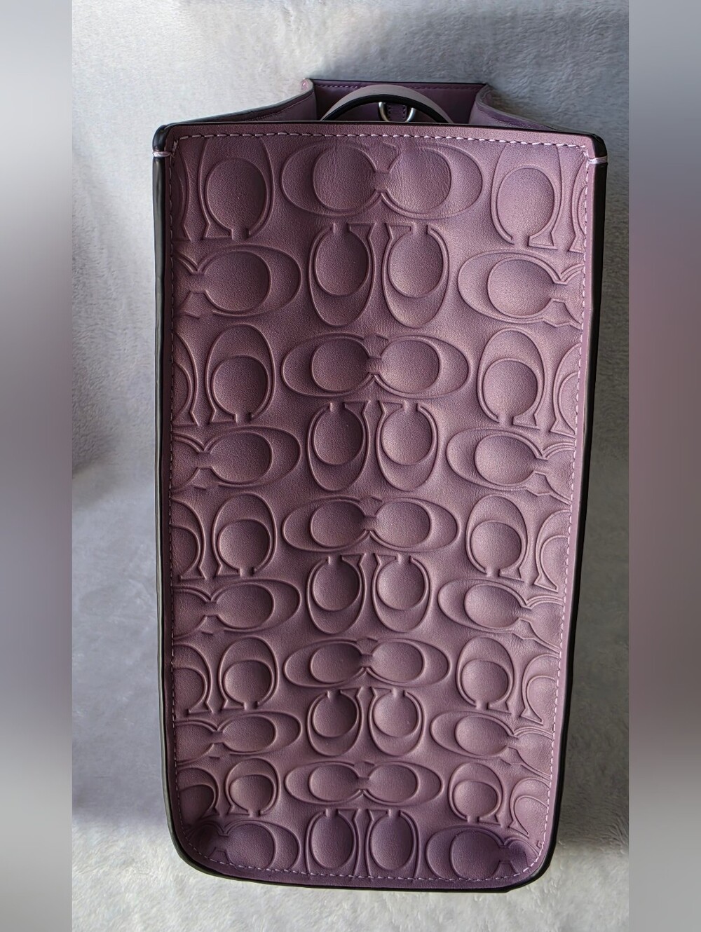 Coach Signature Quilted Leather Tote - Jasmine - Picture 7 of 13